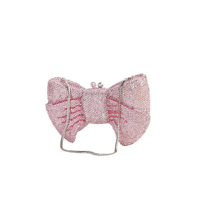 SHG130 Rhinestone Clutch Bag