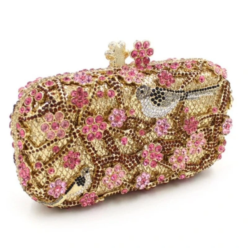 SHG071 Rhinestone Crystal Clutch Bag