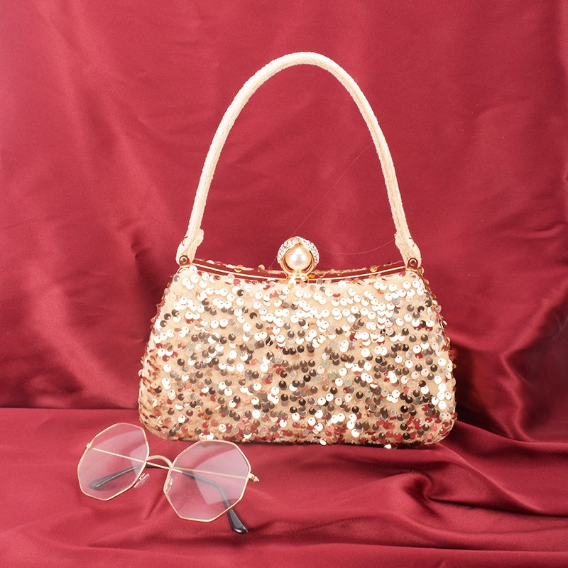 SH231126 Sequin Evening Bag
