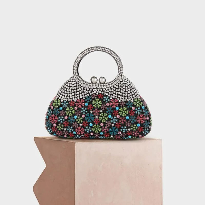 SHG091 Rhinestone Bag