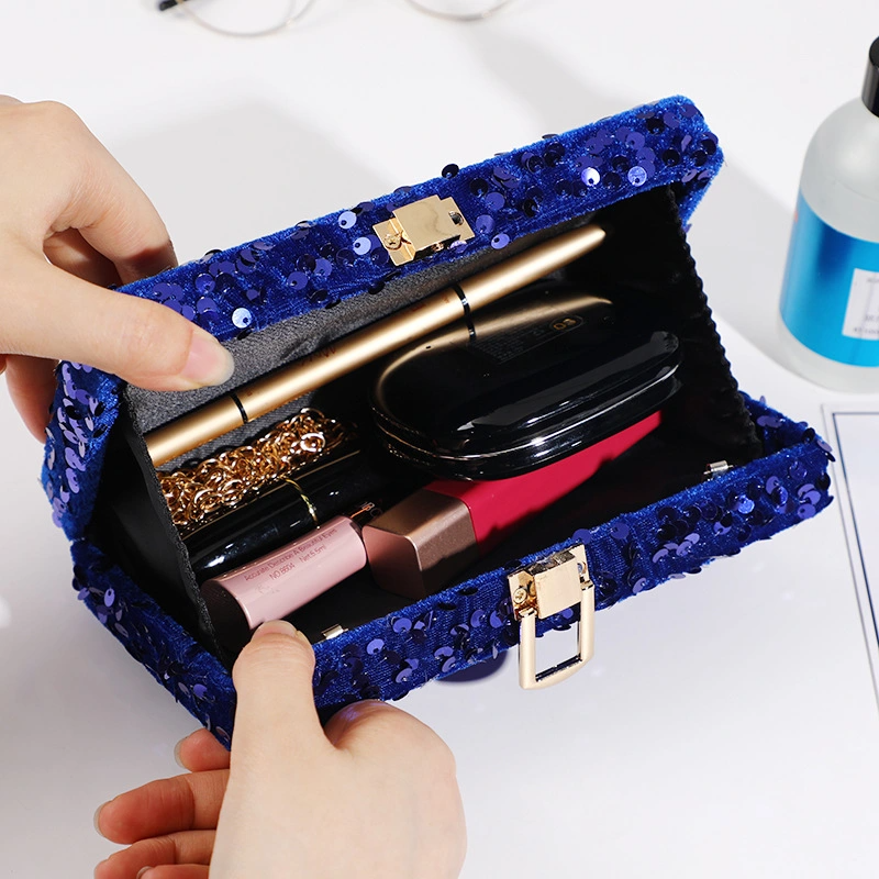 SHG243 Sequined Evening Clutch Bag