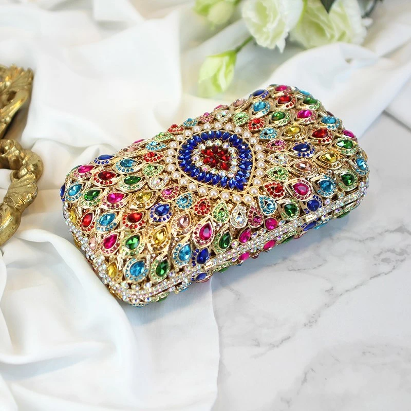 SHG219 Rhinestone Evening Bag