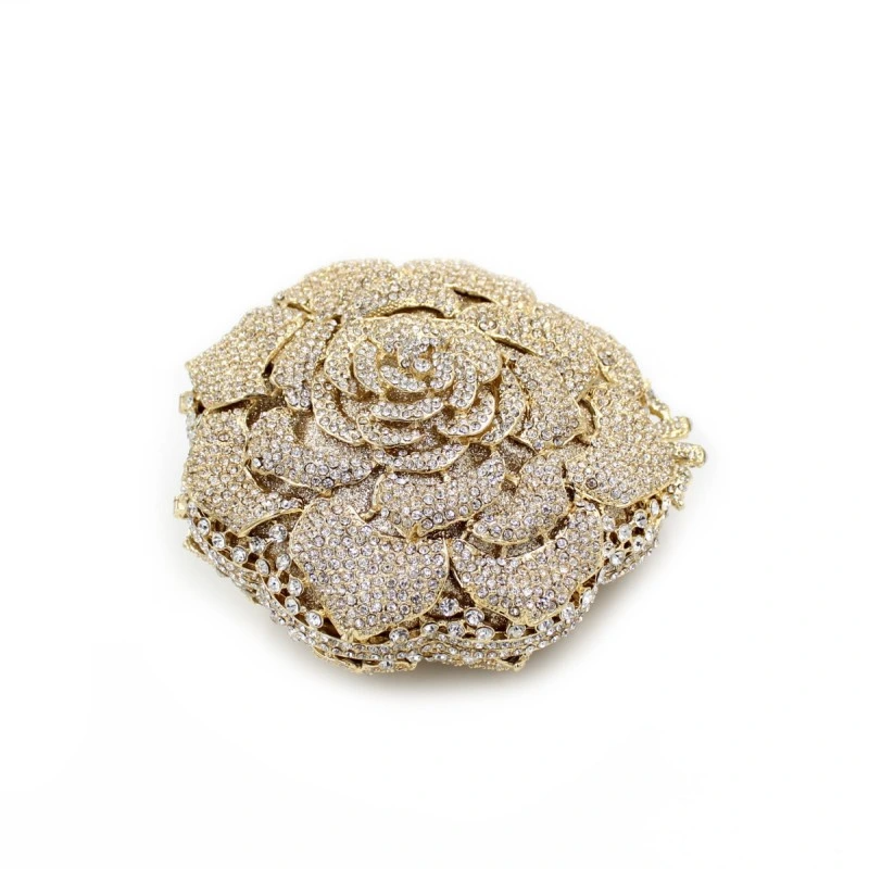 SHG220 Rose Rhinestones Bag