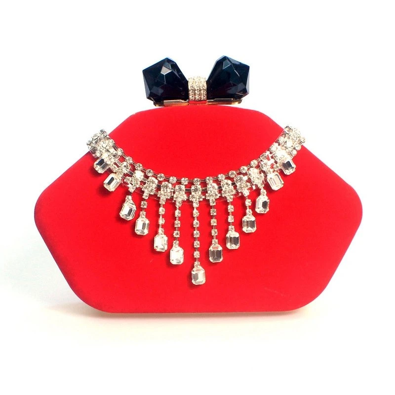 SHG136 Rhinestone Evening Bag