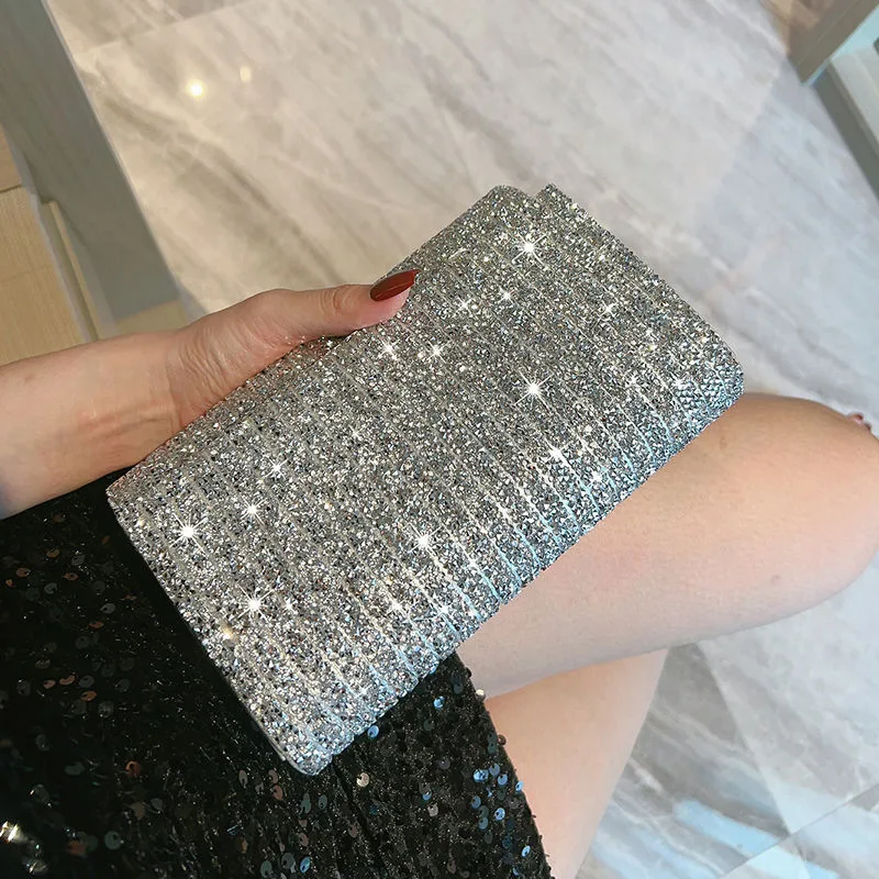 SHG196 Rhinestone Evening Bag