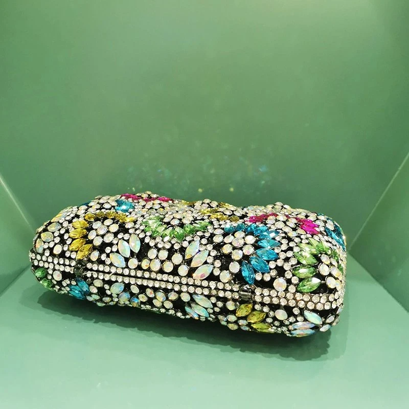 SHG149 Rhinestone Crystal Evening Bag