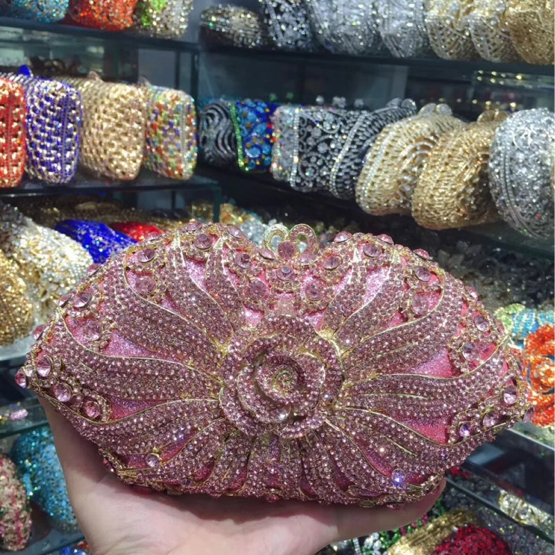 SHG182 Rhinestone Evening Bag