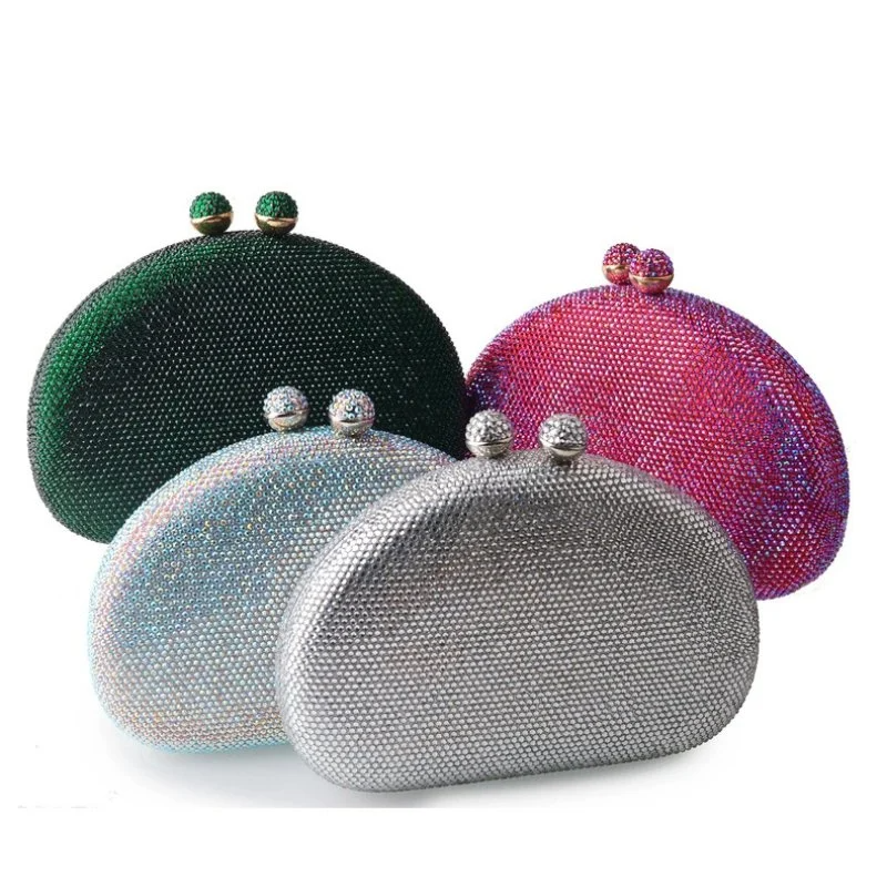 SHG047 Rhinestone Crystal Evening Bag