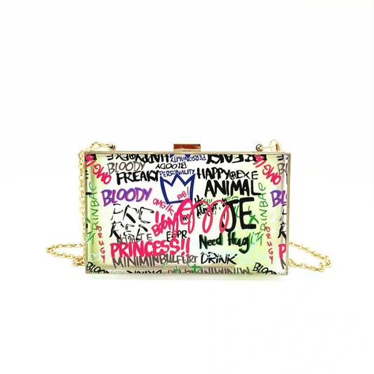 SHG093 Women Evening Acrylic Bag