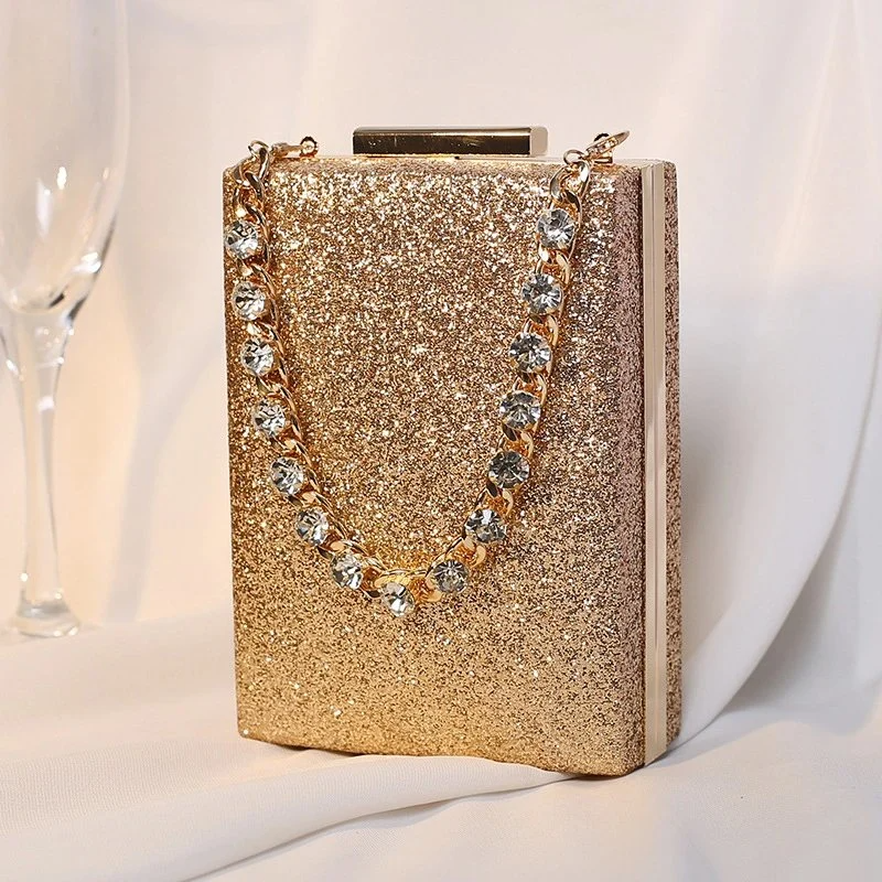 SHG031 Diamond Crossbody Glitter Bag