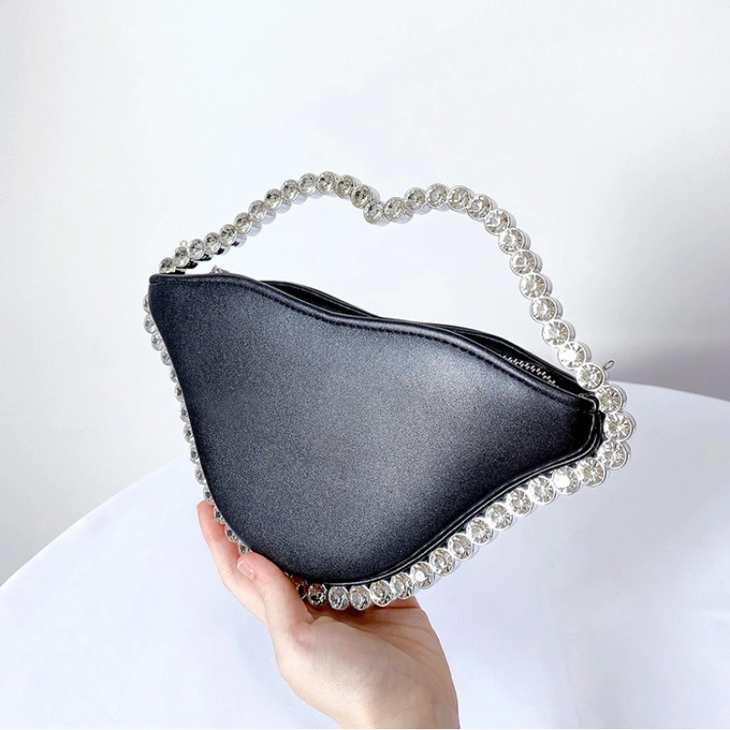 SHG204 Lip Shaped Clutch Bag