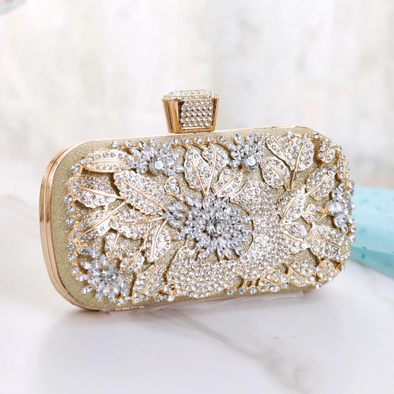 SHK0075 Diamonds Holding Evening Bag