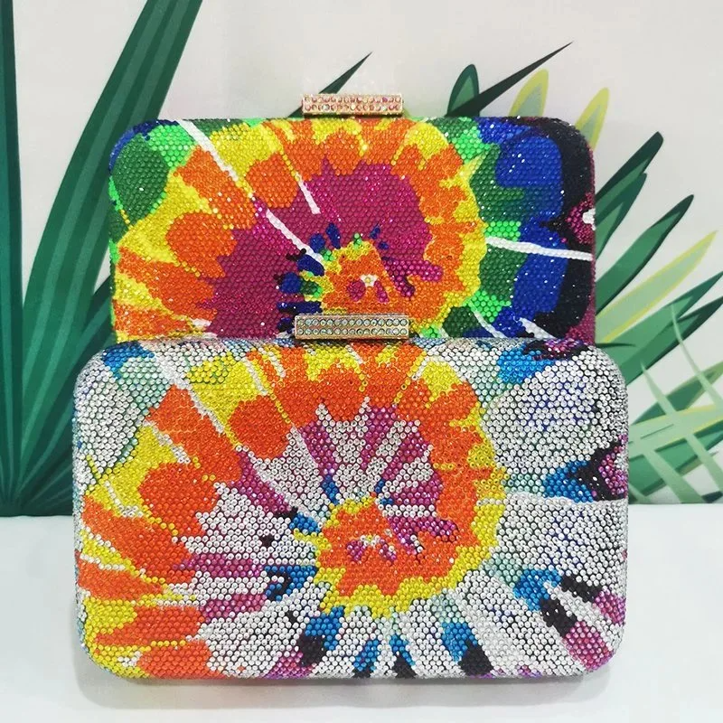 SHG029 Women Crystal Clutch Handbag