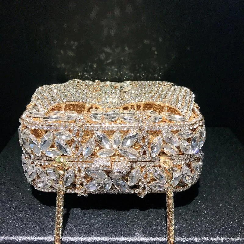 SHG067 Rhinestone Clutch Bag