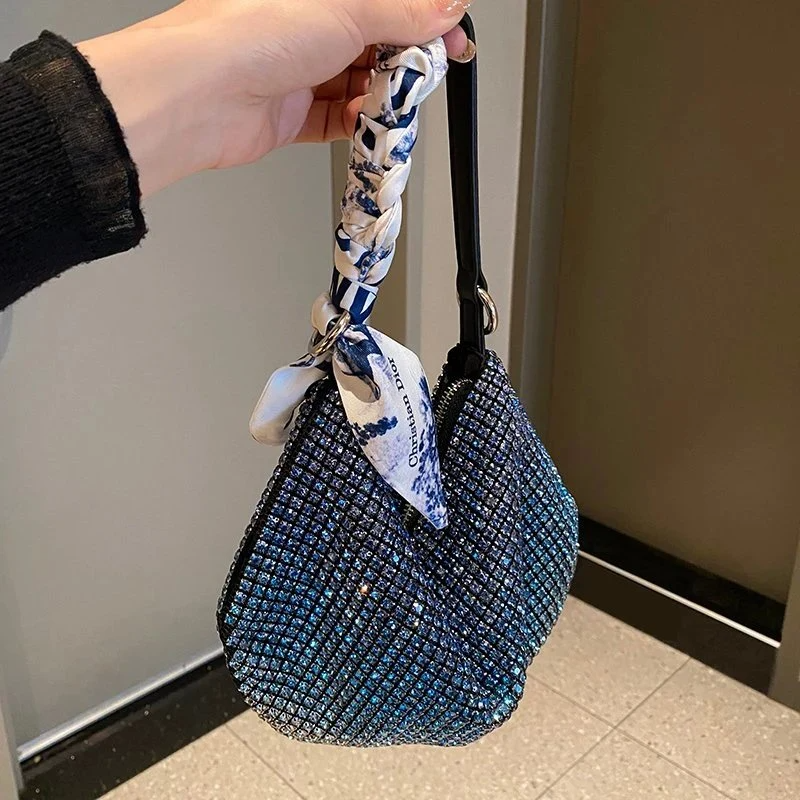 SHG143 Rhinestone Bag