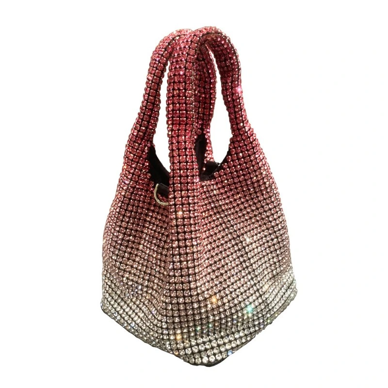 SHG235 Diamond Bucket Handbag