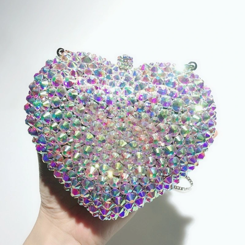 SHG205 Heart-Shaped Diamond Bag