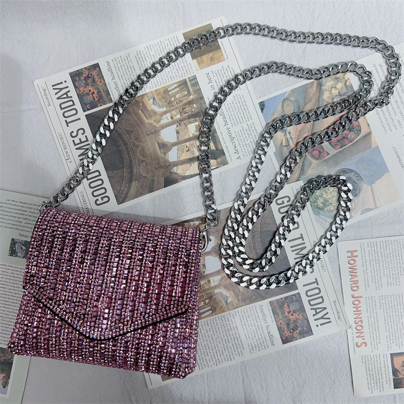 SHG234 Mini Diamond-Encrusted Party Bag