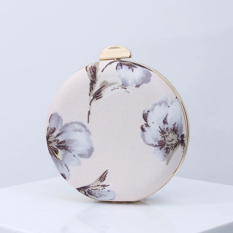 SHG271 Clutch Round Printed Evening Bag