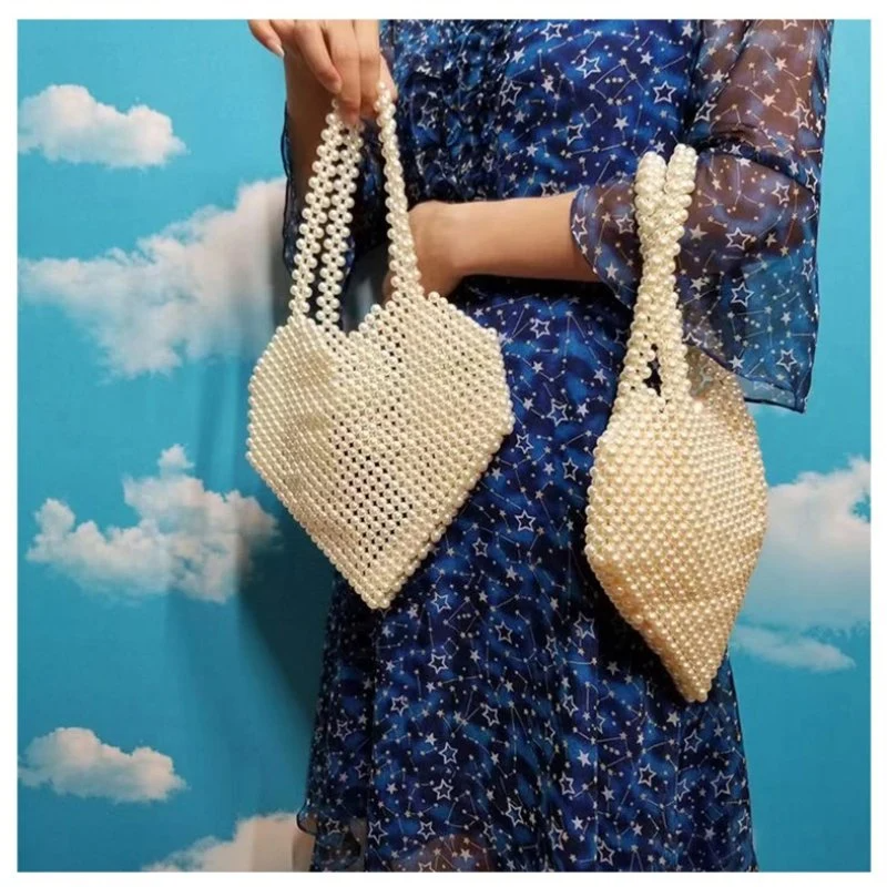 SHG104 Pearl Beaded Bag