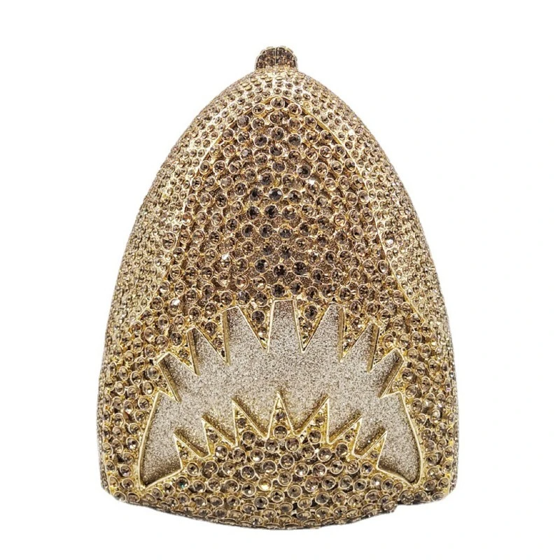 SHG224 Rhinestone Clutch Bag