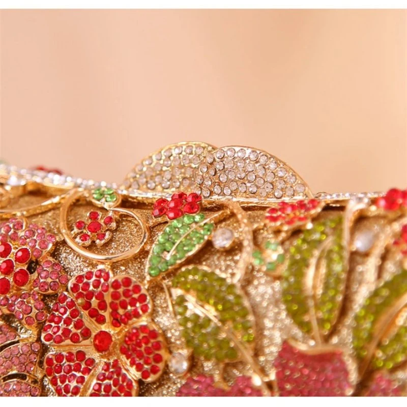 SHG116 Rhinestone Crystal Hand Bag