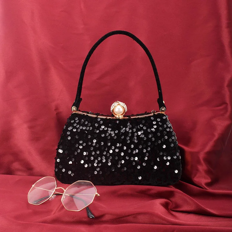 SH231126 Sequin Evening Bag
