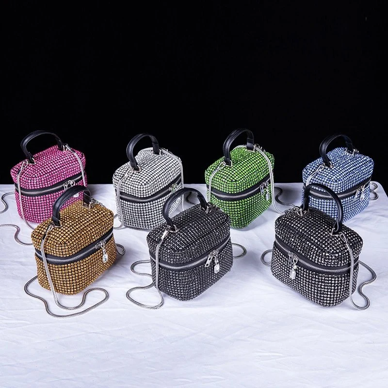 SHG140 Rhinestone Diamond Handbag