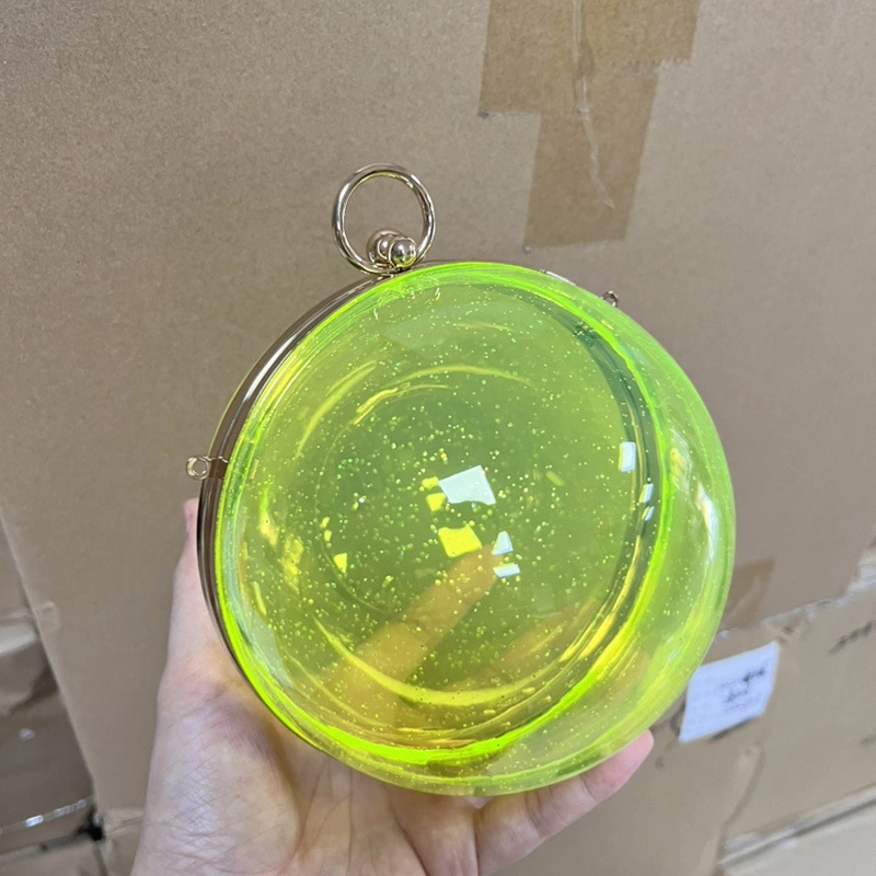 SHWS-14185 Acrylic Crossbody Evening Bag