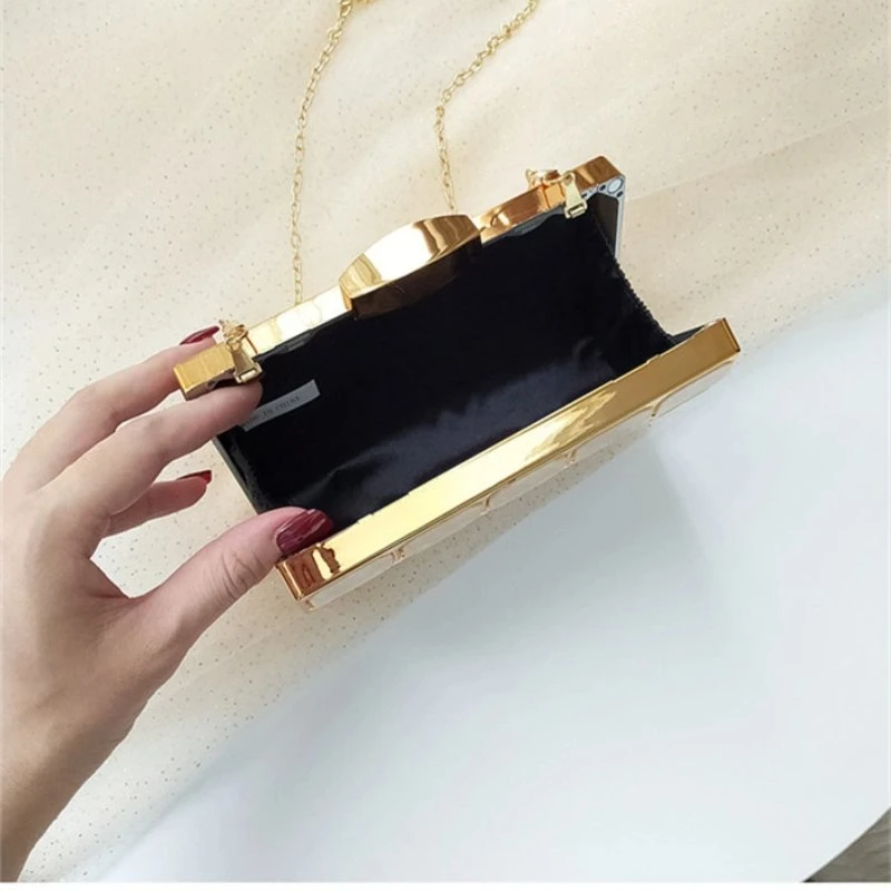 SHG099 Marble Acrylic Bag