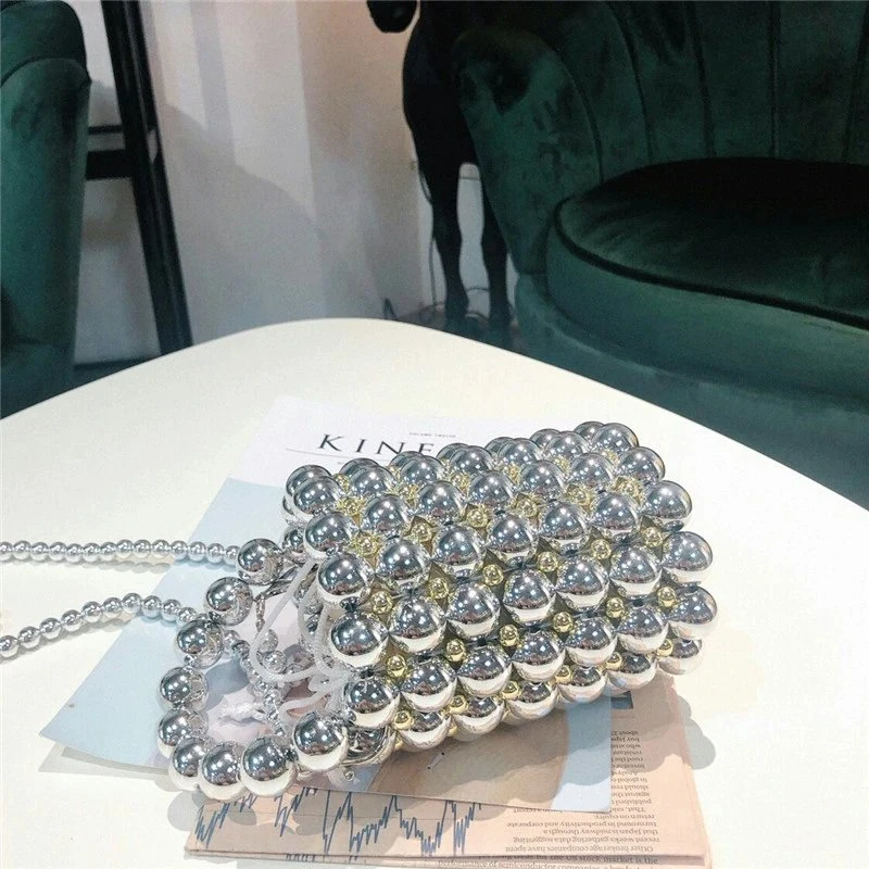 SHG152 Beaded Handbag