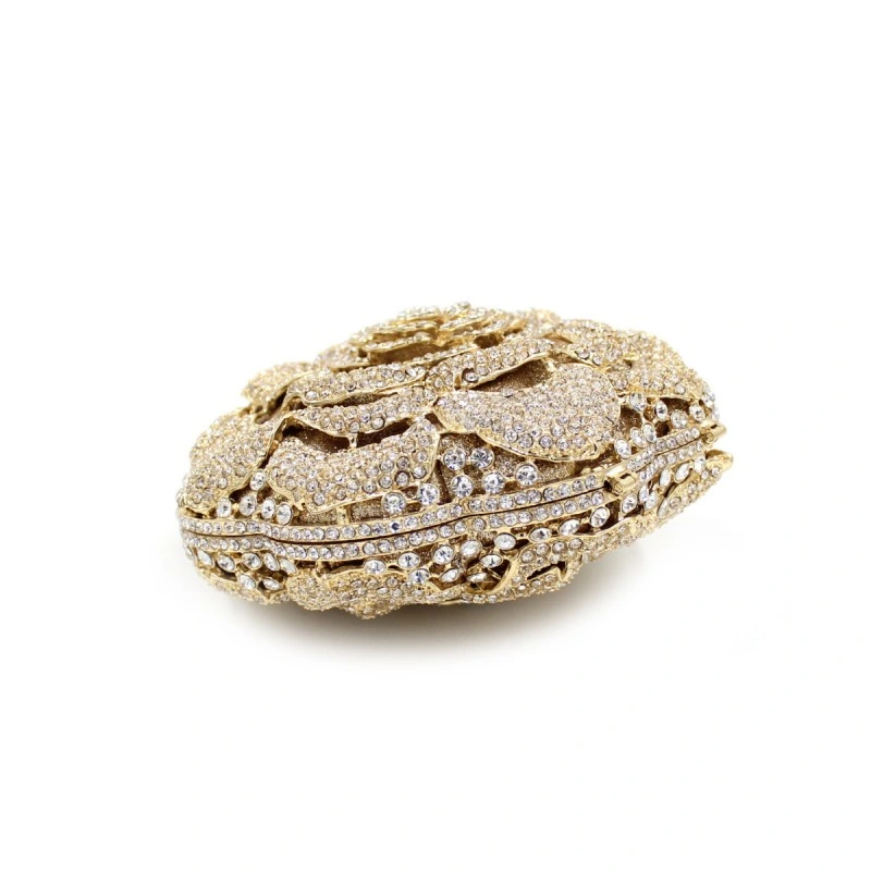 SHG220 Rose Rhinestones Bag