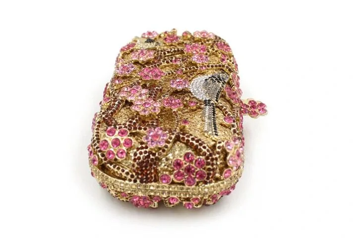 SHG071 Rhinestone Crystal Clutch Bag