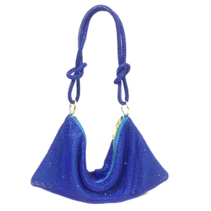 220629 Rhinestone Bezel Evening Bag