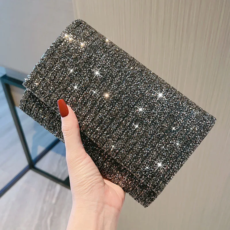 SHG196 Rhinestone Evening Bag