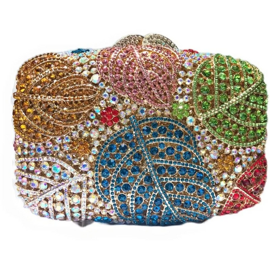 SHG128 Rhinestone Clutch Bag