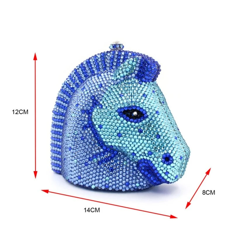 SHG150 Crystal Clutch Bag