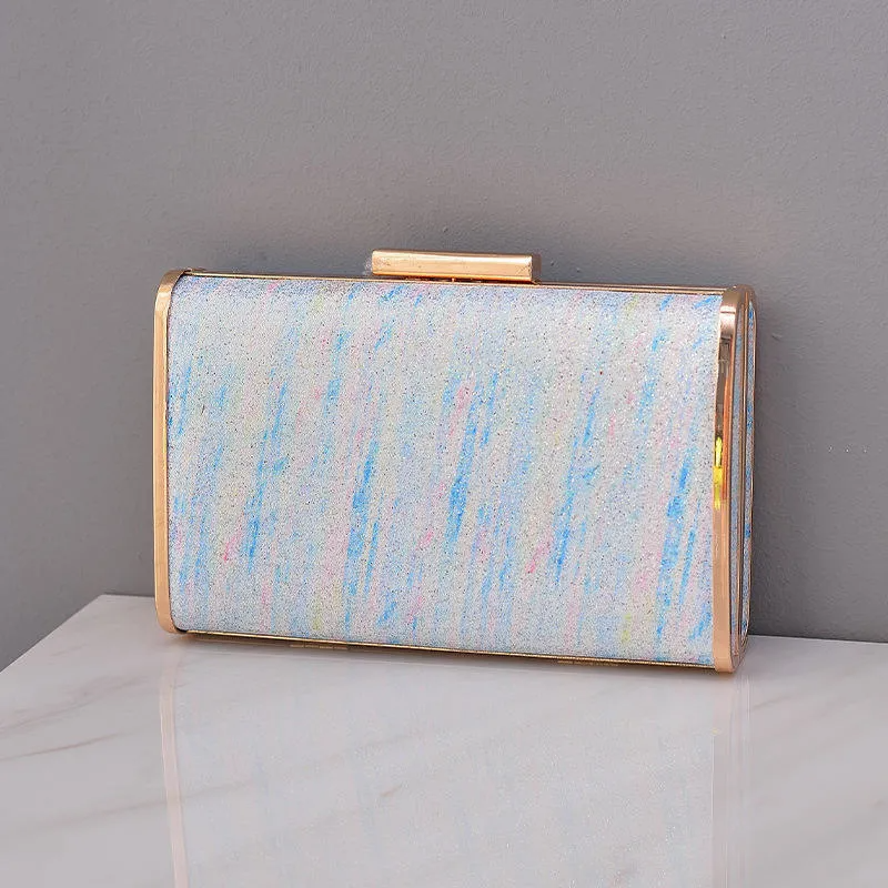 230715 Rainbow Colorful Women Evening Bag