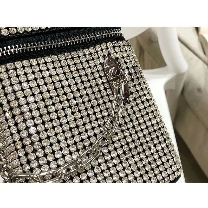 SHG170 Rhinestone Crossbody Bag