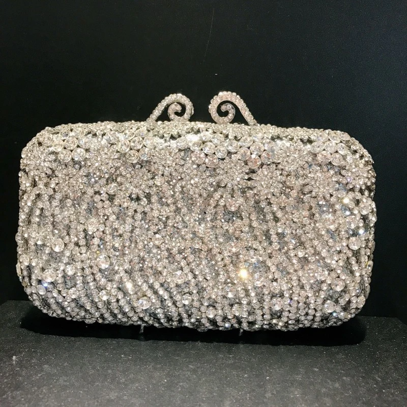 SHG052 Rhinestone Clutch Bag