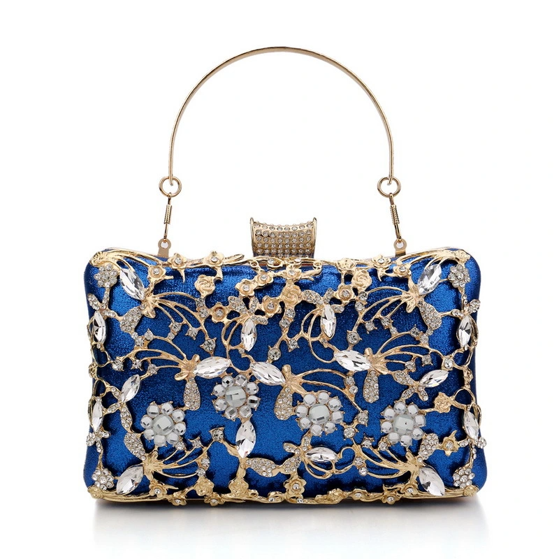 SHK0031 Diamond-Encrusted Evening Clutch Bag