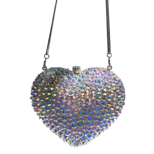 SHG205 Heart-Shaped Diamond Bag
