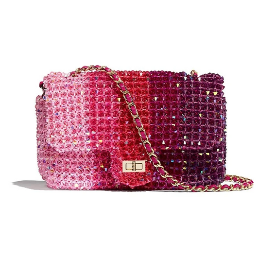 SHG155 Crossbody Bead Bag