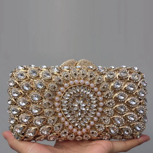 SHG219 Rhinestone Evening Bag