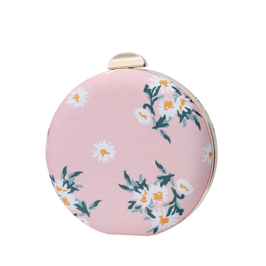 SHG271 Clutch Round Printed Evening Bag