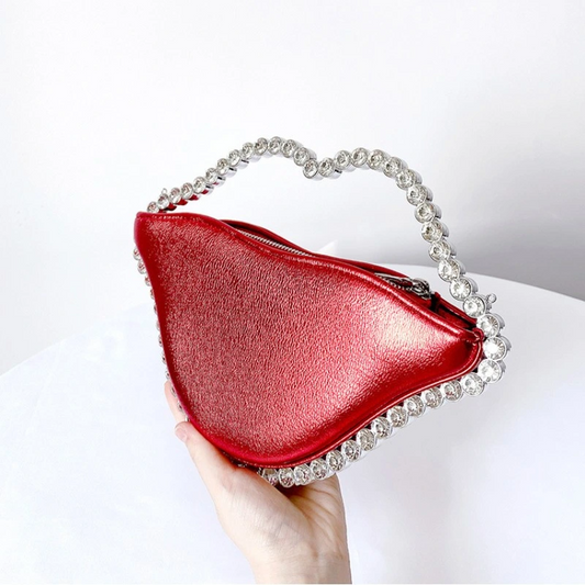 SHG204 Lip Shaped Clutch Bag