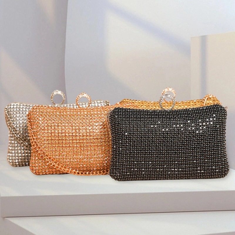 SHWS-14234 Rhinestone Diamond Clutch Evening Bag