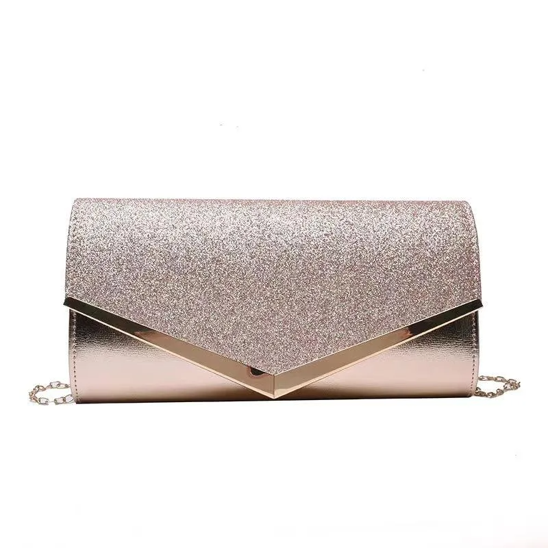 SHWS-13918 Sequin Crossbody Evening Bag