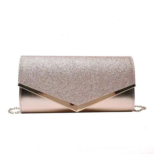 SHWS-13918 Sequin Crossbody Evening Bag