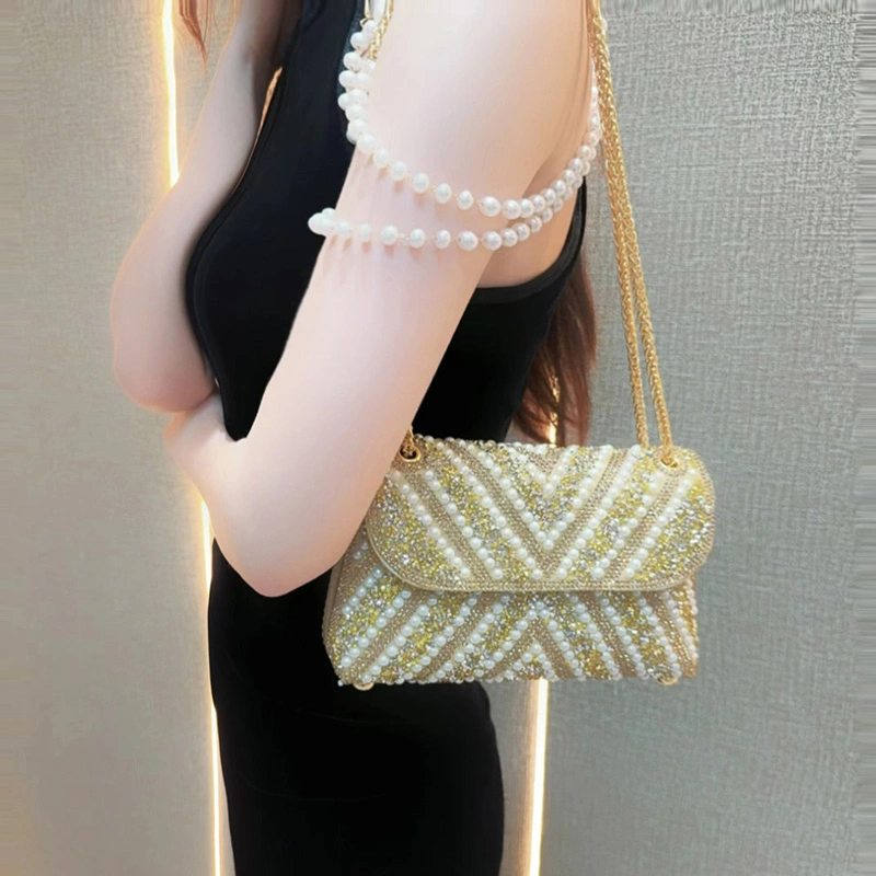 SHWS-24031 Sequin Evening Clutch Evening Bag